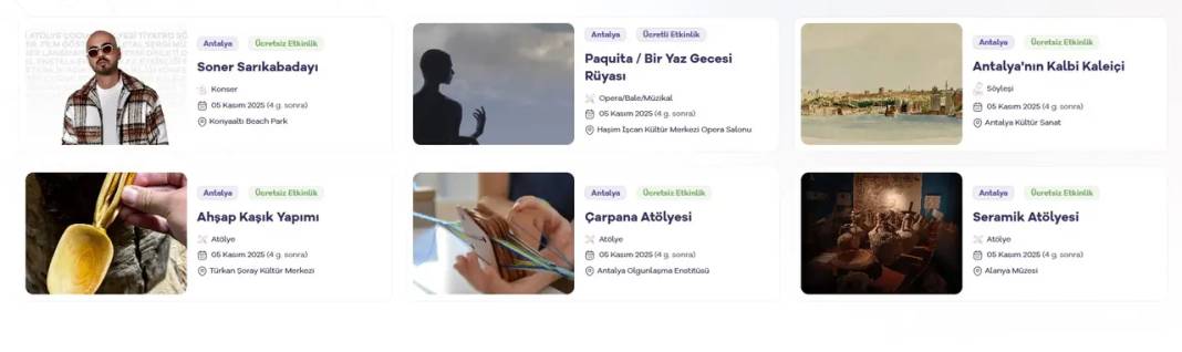 Antalya Kültür Yolu Festivali Başladı! 9